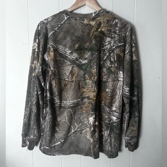 vintage • 90s real tree camo shirt long sleeve rustic ridge realtree camouflage - Picture 3 of 4